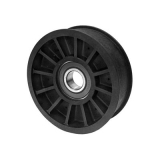 Flachriemenspannrolle - Idler Pulley  95mm 6PK Glatt